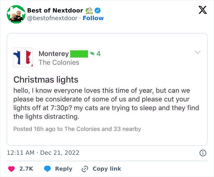 87 Unhinged And Entertaining Neighbor Antics Shared By This X Page (New Pics) 87 Unhinged And Entertaining Neighbor Antics Shared By This X Page (New Pics)