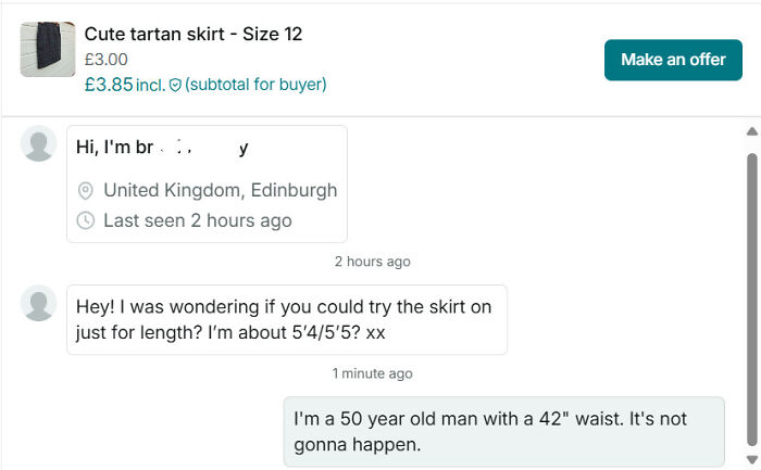 69 Photos That Show The Next-Level Stupidity People Encountered While Using Vinted (New Pics)