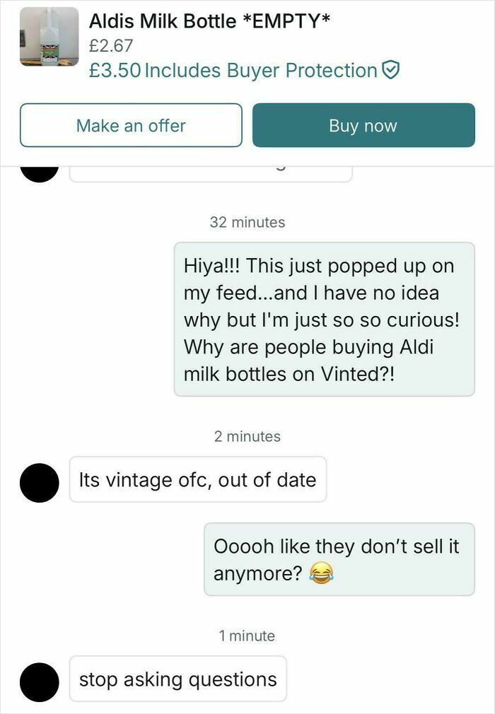 69 Photos That Show The Next-Level Stupidity People Encountered While Using Vinted (New Pics)