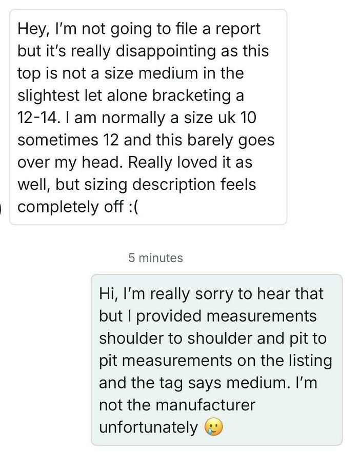 69 Photos That Show The Next-Level Stupidity People Encountered While Using Vinted (New Pics)