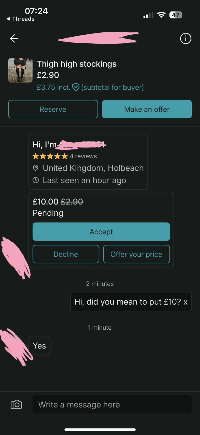 69 Photos That Show The Next-Level Stupidity People Encountered While Using Vinted (New Pics)
