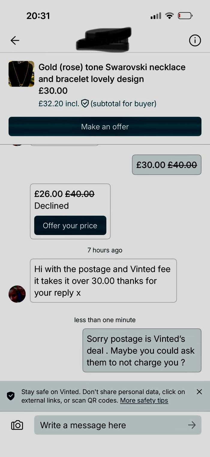 69 Photos That Show The Next-Level Stupidity People Encountered While Using Vinted (New Pics)