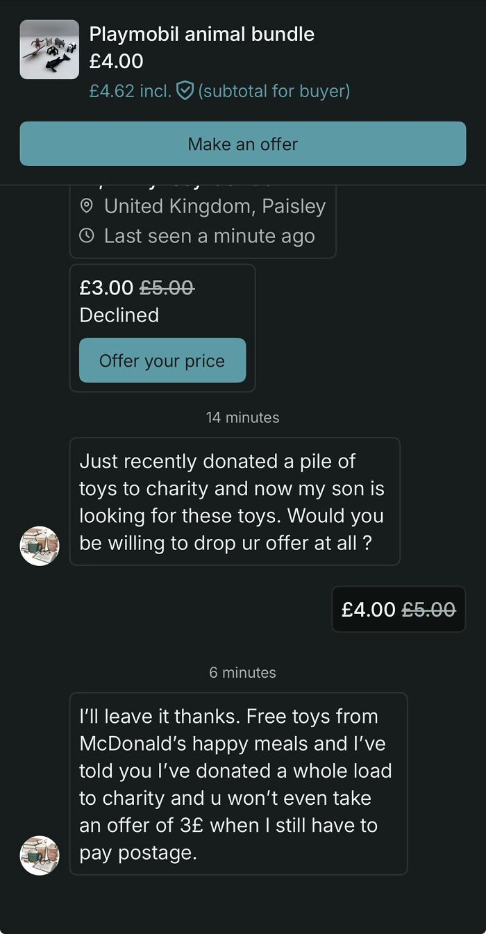 69 Photos That Show The Next-Level Stupidity People Encountered While Using Vinted (New Pics)