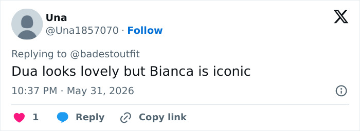 Dua Lipa’s Wedding Look Triggers Frenzy As Fans Compare Her To Bianca Jagger’s Iconic 1971 Style Dua Lipa’s Wedding Look Triggers Frenzy As Fans Compare Her To Bianca Jagger’s Iconic 1971 Style