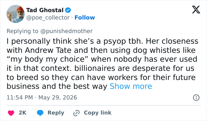 Bonnie Blue Leaves Interviewer Uncomfortable After Revealing Twisted Plans For Her Baby Shower Bonnie Blue Leaves Interviewer Uncomfortable After Revealing Twisted Plans For Her Baby Shower