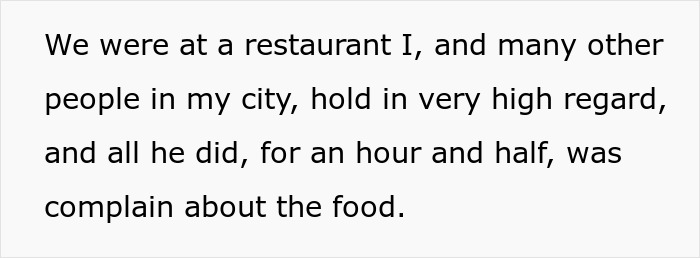 Boss Spends Entire Dinner Acting Like A Jerk, Ends Up Losing Millions Weeks Later
