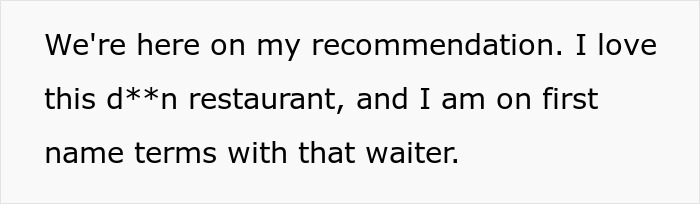 Boss Spends Entire Dinner Acting Like A Jerk, Ends Up Losing Millions Weeks Later