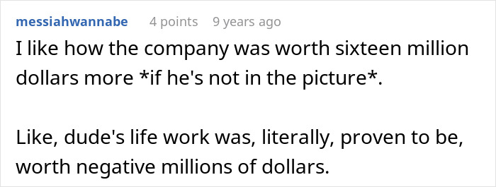 Boss Spends Entire Dinner Acting Like A Jerk, Ends Up Losing Millions Weeks Later
