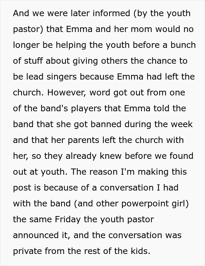 Teen Leaves Church Because Of Pastor’s Behavior, Her Bandmates Plan To Get Vengeance For Her Teen Leaves Church Because Of Pastor’s Behavior, Her Bandmates Plan To Get Vengeance For Her