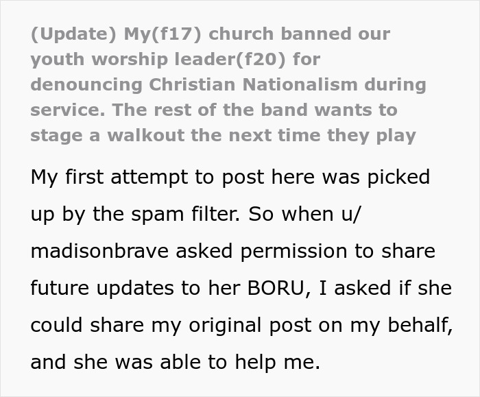 Teen Leaves Church Because Of Pastor’s Behavior, Her Bandmates Plan To Get Vengeance For Her Teen Leaves Church Because Of Pastor’s Behavior, Her Bandmates Plan To Get Vengeance For Her