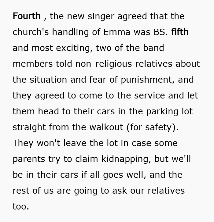 Teen Leaves Church Because Of Pastor’s Behavior, Her Bandmates Plan To Get Vengeance For Her Teen Leaves Church Because Of Pastor’s Behavior, Her Bandmates Plan To Get Vengeance For Her