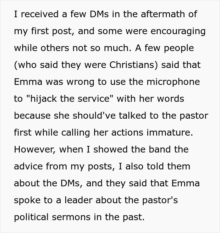 Teen Leaves Church Because Of Pastor’s Behavior, Her Bandmates Plan To Get Vengeance For Her Teen Leaves Church Because Of Pastor’s Behavior, Her Bandmates Plan To Get Vengeance For Her
