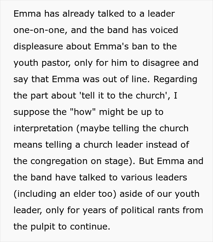 Teen Leaves Church Because Of Pastor’s Behavior, Her Bandmates Plan To Get Vengeance For Her Teen Leaves Church Because Of Pastor’s Behavior, Her Bandmates Plan To Get Vengeance For Her