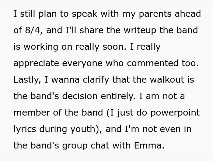 Teen Leaves Church Because Of Pastor’s Behavior, Her Bandmates Plan To Get Vengeance For Her Teen Leaves Church Because Of Pastor’s Behavior, Her Bandmates Plan To Get Vengeance For Her