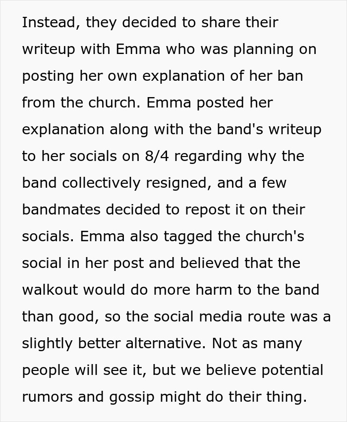Teen Leaves Church Because Of Pastor’s Behavior, Her Bandmates Plan To Get Vengeance For Her Teen Leaves Church Because Of Pastor’s Behavior, Her Bandmates Plan To Get Vengeance For Her