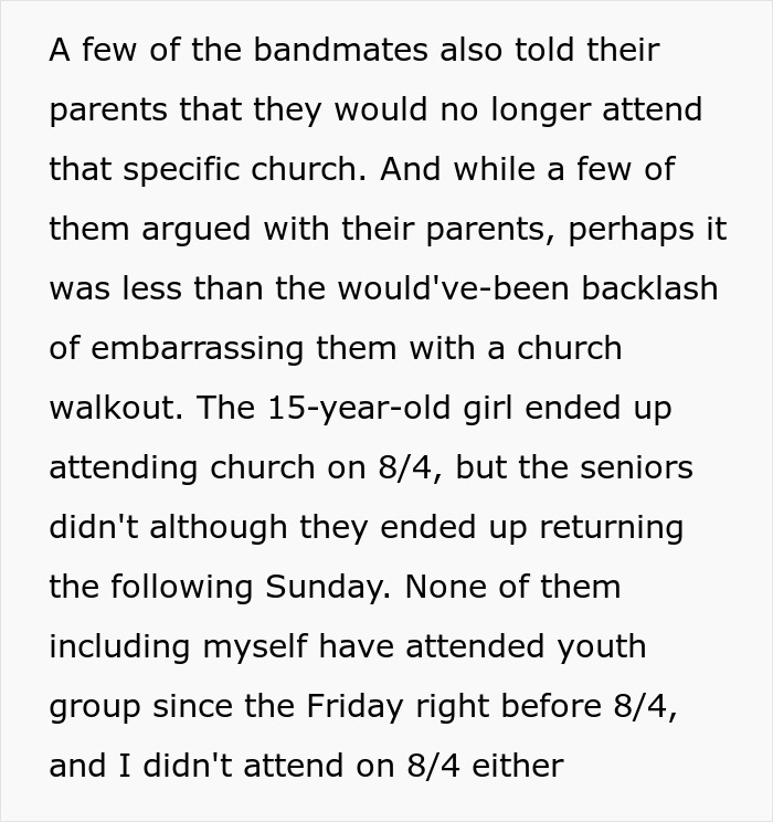 Teen Leaves Church Because Of Pastor’s Behavior, Her Bandmates Plan To Get Vengeance For Her Teen Leaves Church Because Of Pastor’s Behavior, Her Bandmates Plan To Get Vengeance For Her