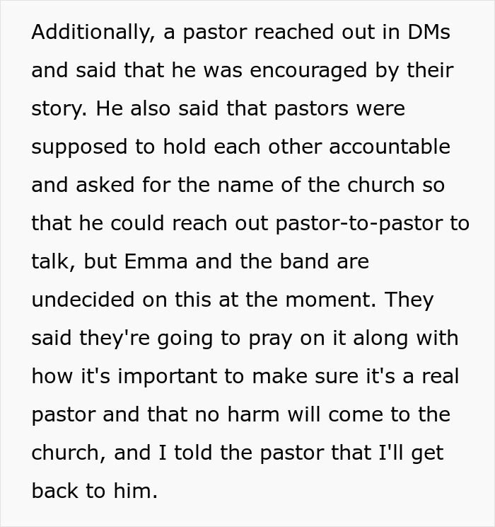 Teen Leaves Church Because Of Pastor’s Behavior, Her Bandmates Plan To Get Vengeance For Her Teen Leaves Church Because Of Pastor’s Behavior, Her Bandmates Plan To Get Vengeance For Her