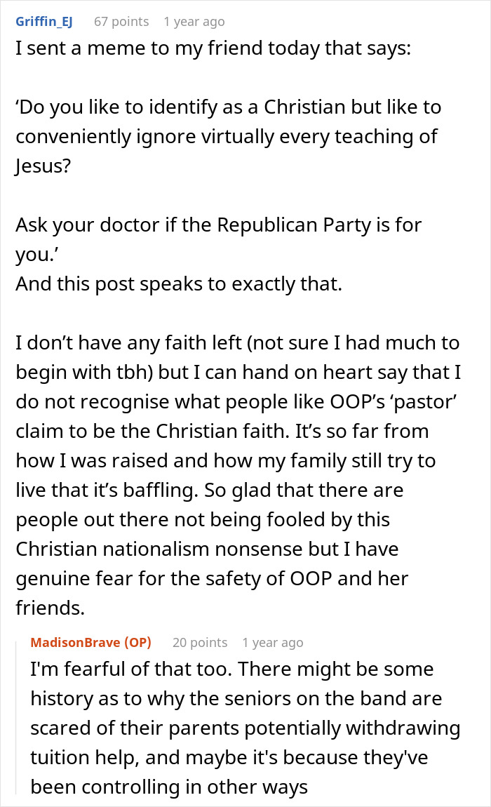 Teen Leaves Church Because Of Pastor’s Behavior, Her Bandmates Plan To Get Vengeance For Her Teen Leaves Church Because Of Pastor’s Behavior, Her Bandmates Plan To Get Vengeance For Her