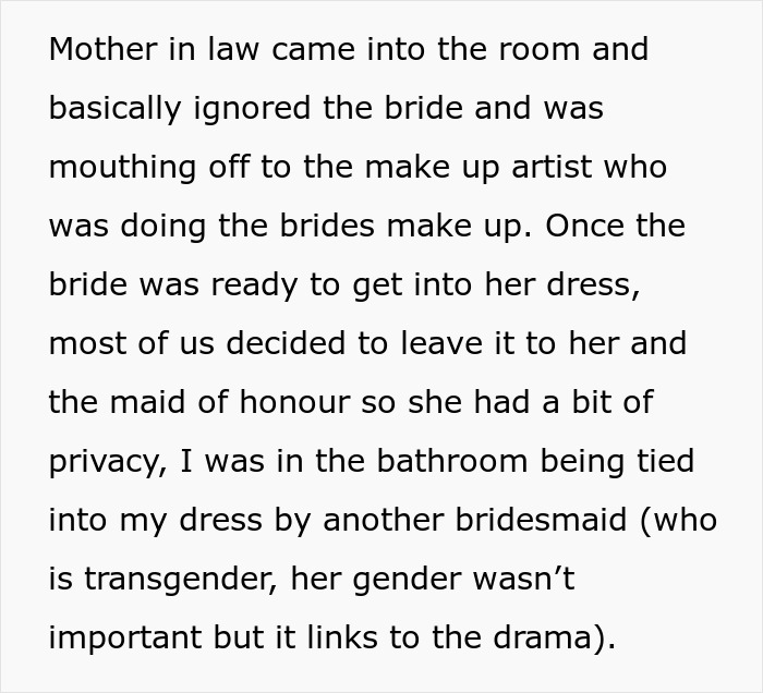 Bridesmaid&rsquo;s Innocent Speech Accidentally Turns Into A Reality Check For MIL From Hell