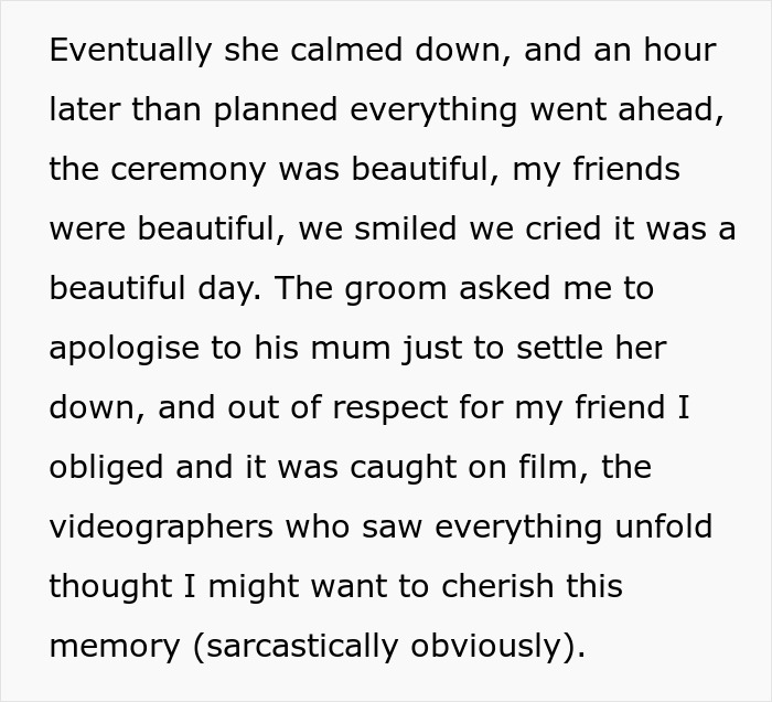 Bridesmaid&rsquo;s Innocent Speech Accidentally Turns Into A Reality Check For MIL From Hell