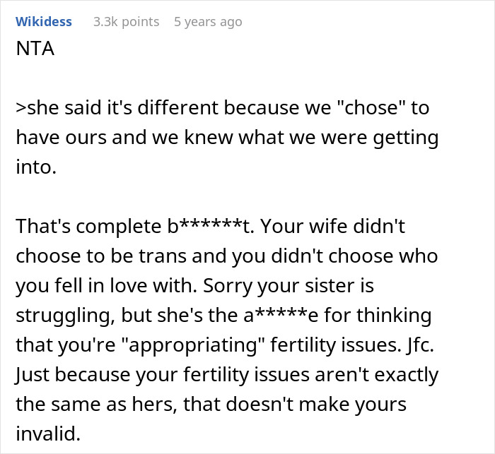 Guy Lies To Entire Family About Why He And Wife Adopted, Sister Completely Loses It