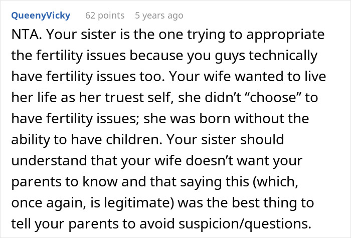 Guy Lies To Entire Family About Why He And Wife Adopted, Sister Completely Loses It