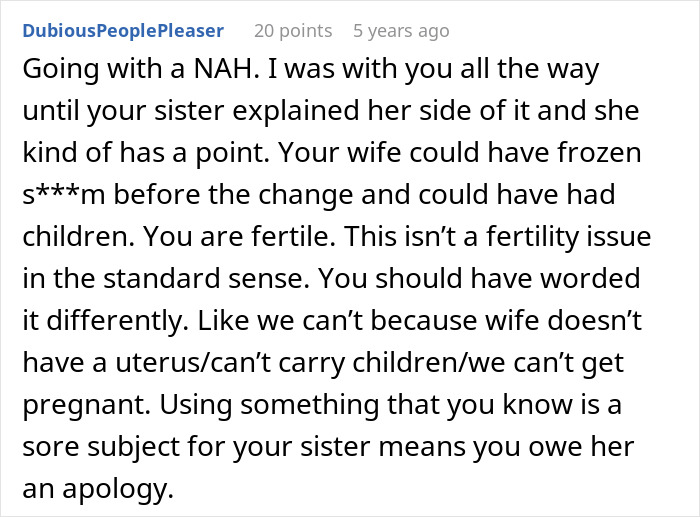 Guy Lies To Entire Family About Why He And Wife Adopted, Sister Completely Loses It