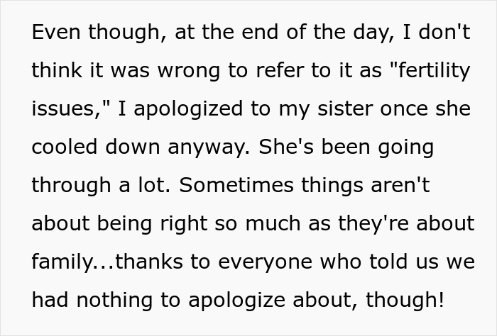 Guy Lies To Entire Family About Why He And Wife Adopted, Sister Completely Loses It