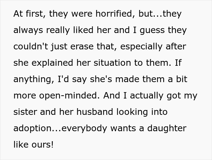 Guy Lies To Entire Family About Why He And Wife Adopted, Sister Completely Loses It
