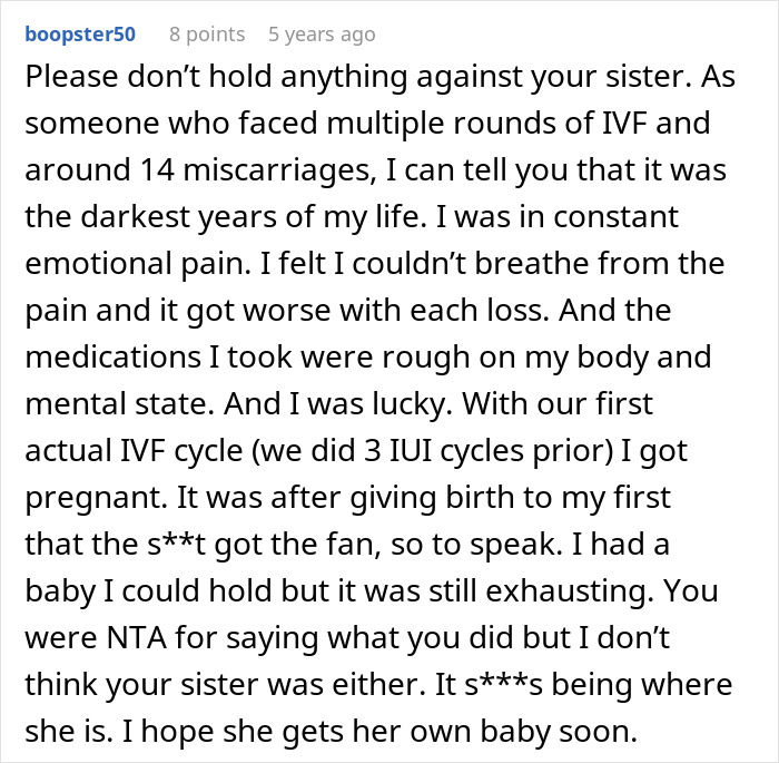 Guy Lies To Entire Family About Why He And Wife Adopted, Sister Completely Loses It