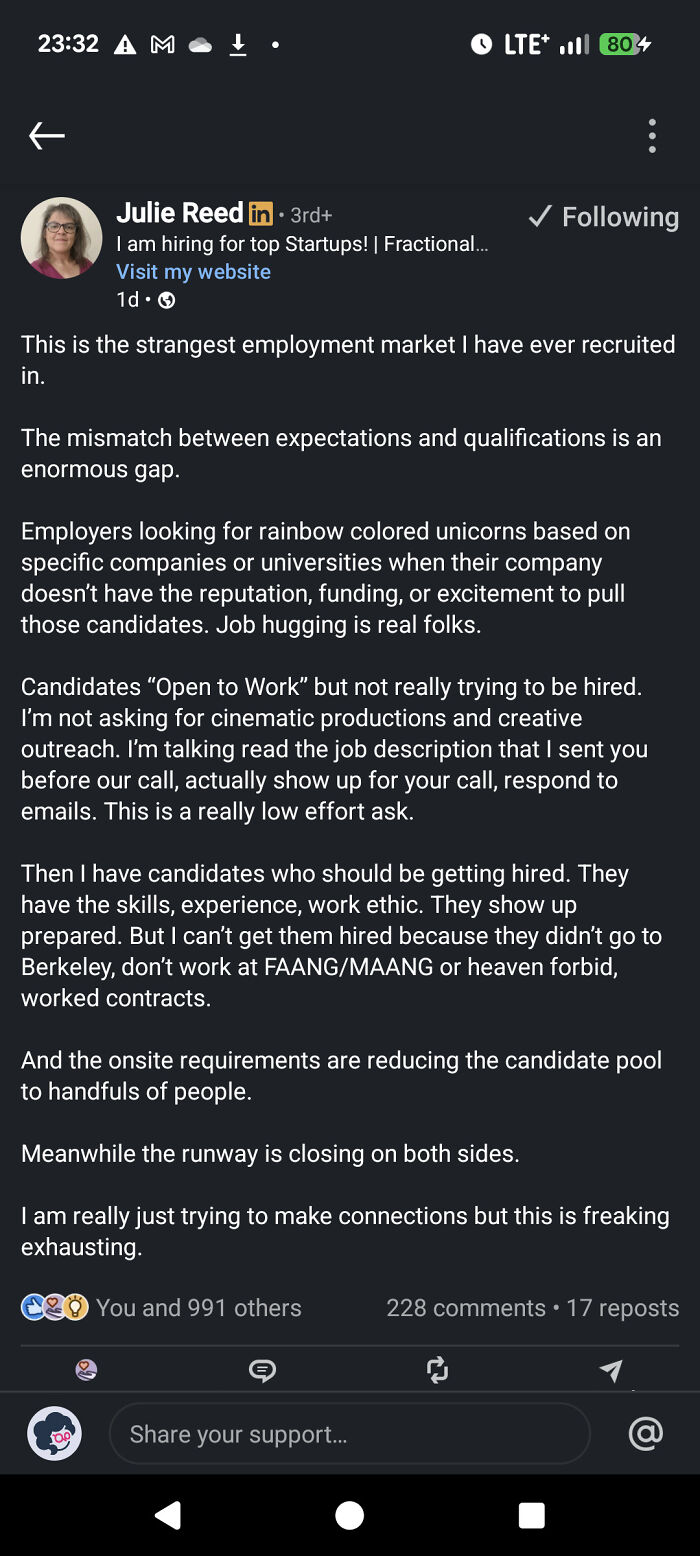 &ldquo;7-Day Work Week. We Will Not Be Outworked&rdquo;: 89 Unhinged Posts Straight Out Of Job-Hunting Hell (New Pics)