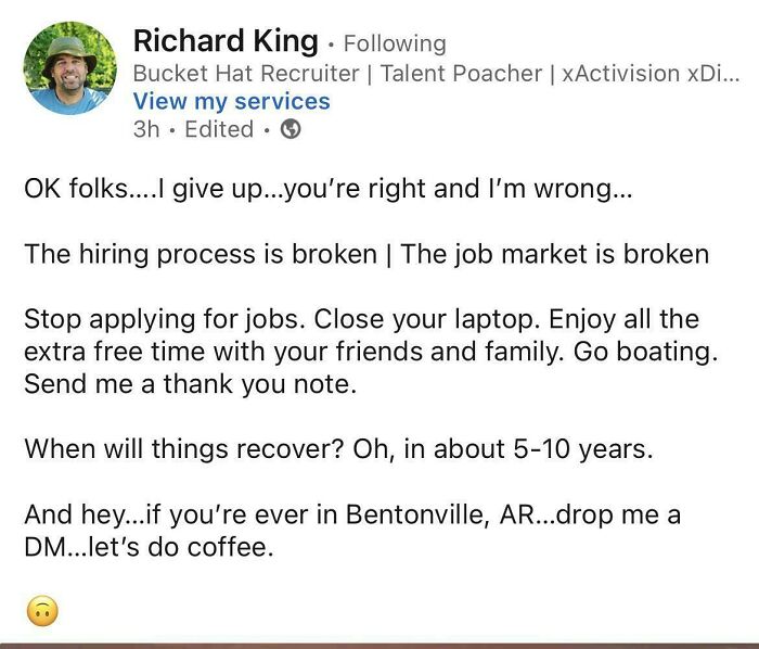 &ldquo;7-Day Work Week. We Will Not Be Outworked&rdquo;: 89 Unhinged Posts Straight Out Of Job-Hunting Hell (New Pics)