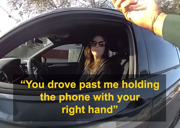 Woman With No Right Hand Speaks Out After She Was Ticketed For Using Her Phone With Her Right Hand Woman With No Right Hand Speaks Out After She Was Ticketed For Using Her Phone With Her Right Hand