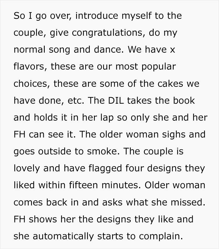 The Cake Order Becomes A Wake-Up Call For The Bride, Cancels The Wedding