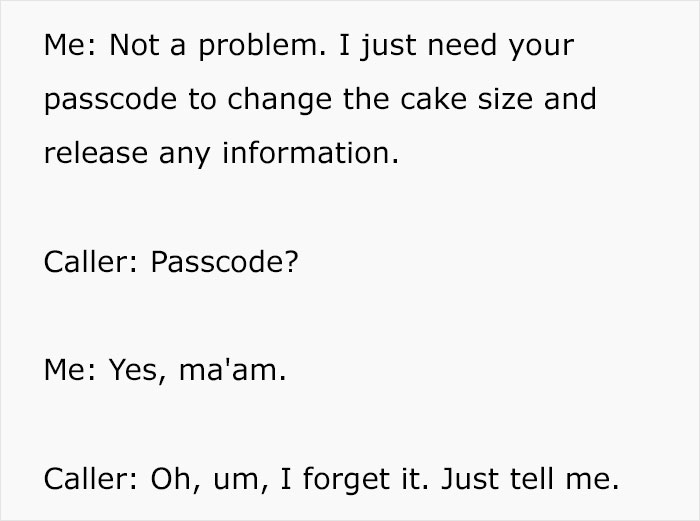The Cake Order Becomes A Wake-Up Call For The Bride, Cancels The Wedding