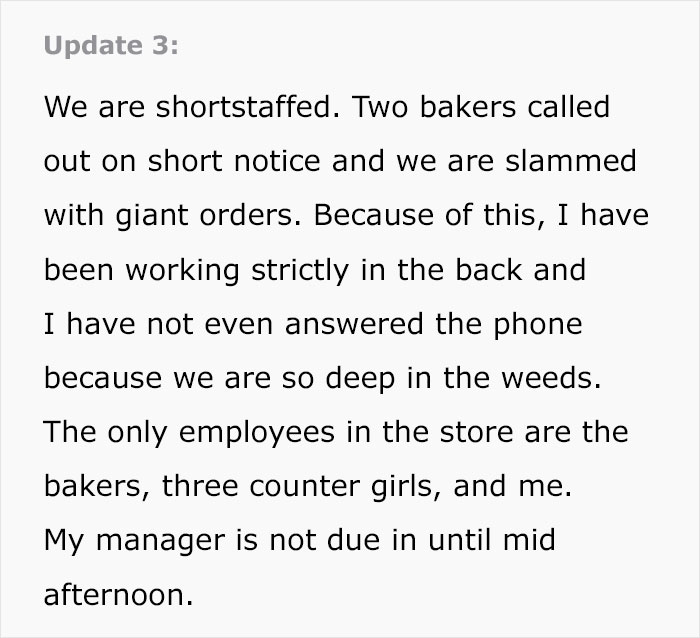 The Cake Order Becomes A Wake-Up Call For The Bride, Cancels The Wedding