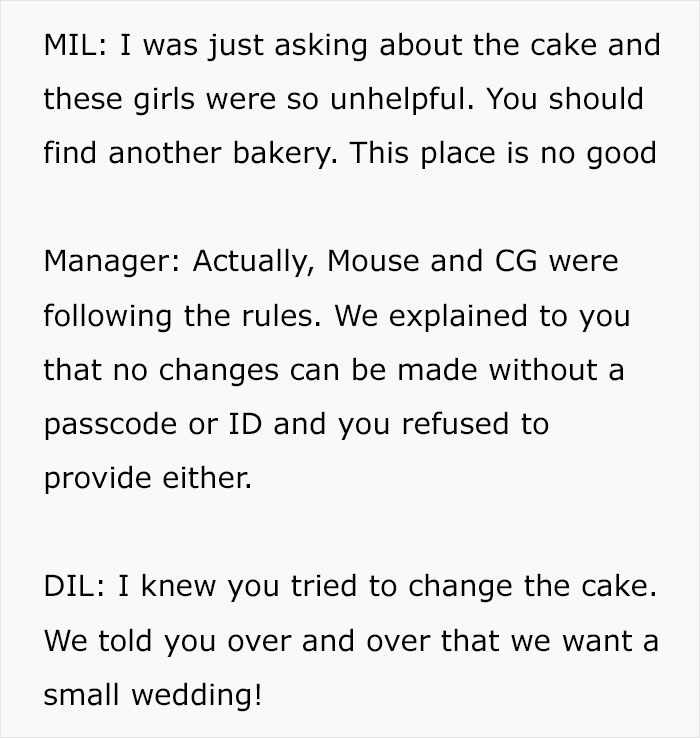 The Cake Order Becomes A Wake-Up Call For The Bride, Cancels The Wedding