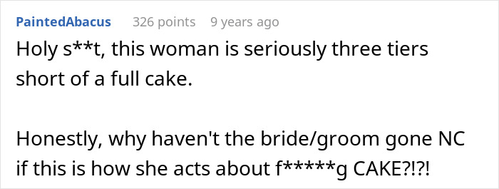 The Cake Order Becomes A Wake-Up Call For The Bride, Cancels The Wedding