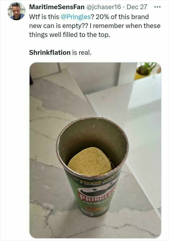 93 Times Shrinkflation Was So Blatant, It Needed To Be Shamed In Public (New Pics) 93 Times Shrinkflation Was So Blatant, It Needed To Be Shamed In Public (New Pics)