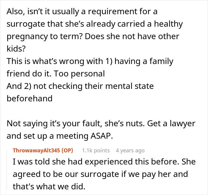 Couple Has Issues With Surrogate Mother, Internet Blames Them For How Stupidly They Went About It