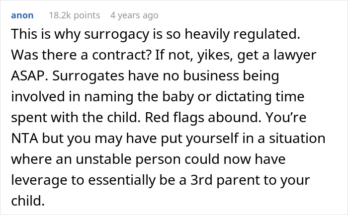 Couple Has Issues With Surrogate Mother, Internet Blames Them For How Stupidly They Went About It