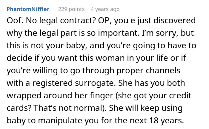 Couple Has Issues With Surrogate Mother, Internet Blames Them For How Stupidly They Went About It