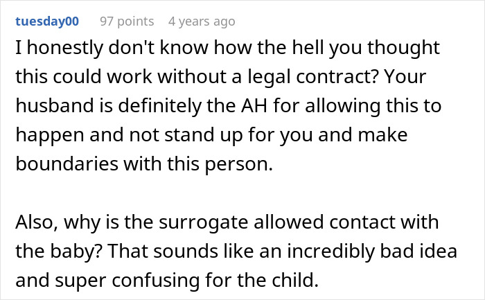 Couple Has Issues With Surrogate Mother, Internet Blames Them For How Stupidly They Went About It