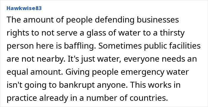 Woman Loses 7-Year Legal Fight To Get A Glass Of Tap Water At Italian Hotel Woman Loses 7-Year Legal Fight To Get A Glass Of Tap Water At Italian Hotel