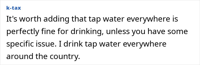 Woman Loses 7-Year Legal Fight To Get A Glass Of Tap Water At Italian Hotel Woman Loses 7-Year Legal Fight To Get A Glass Of Tap Water At Italian Hotel
