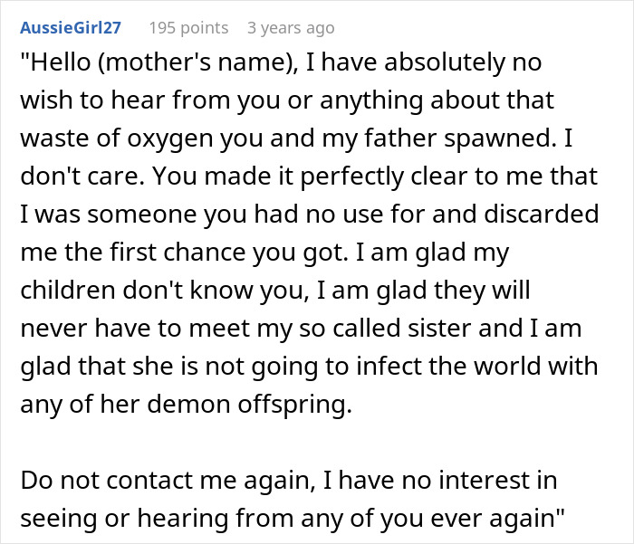 Family Suddenly Wants Woman Back In Their Lives, She Finds Out Their Horrible Plans