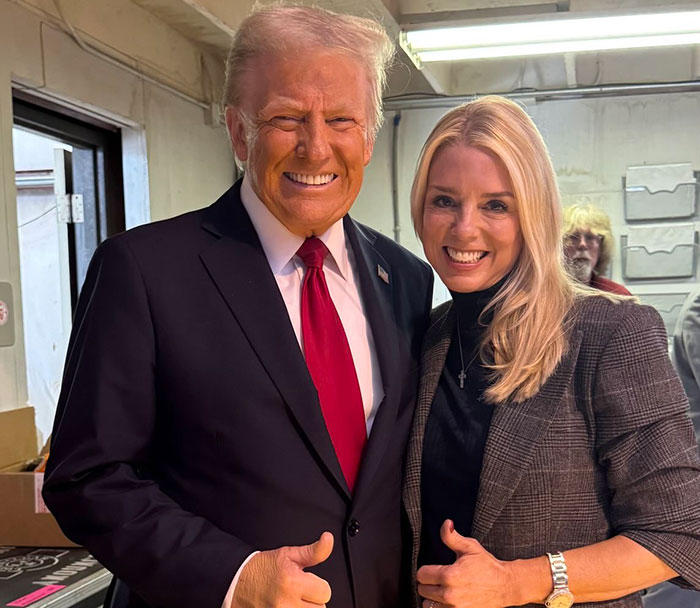Former Attorney General Pam Bondi Diagnosed With Cancer Shortly After Being Fired By Trump