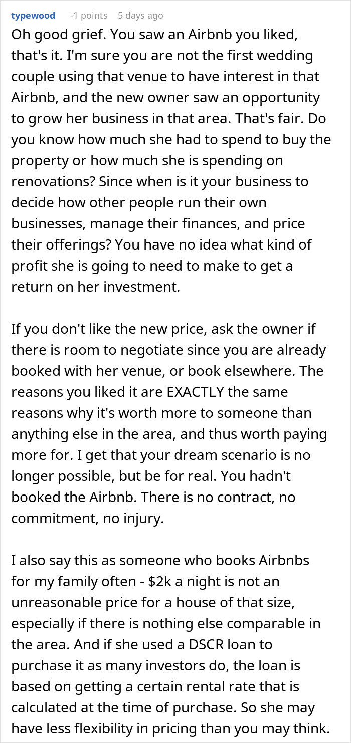 Bride Slams Airbnb Owner For A “Morally Bankrupt” Move That Ruined Her Wedding Plans Bride Slams Airbnb Owner For A “Morally Bankrupt” Move That Ruined Her Wedding Plans
