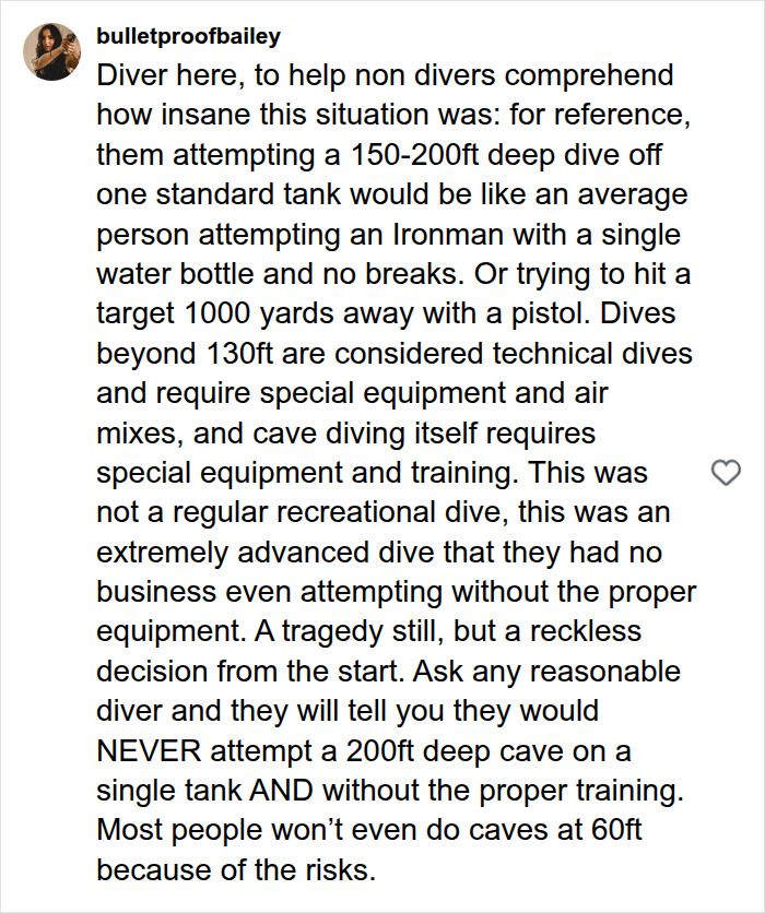 Mortician Shares Disturbing Insight On Divers’ Bodies In Maldives ‘Shark Cave’ Scuba Tragedy Mortician Shares Disturbing Insight On Divers’ Bodies In Maldives ‘Shark Cave’ Scuba Tragedy
