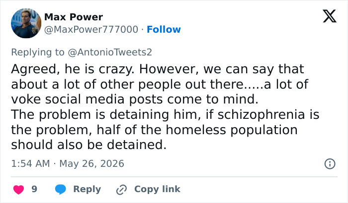 “Medically Kidnapped”: Man Detained Amid Controversial Videos Reportedly Based On Psychiatrist’s Opinion “Medically Kidnapped”: Man Detained Amid Controversial Videos Reportedly Based On Psychiatrist’s Opinion